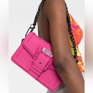 Versace Jeans Couture Baroque Buckle Bag